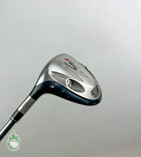 Used Left Handed TaylorMade R5 Dual FW Fairway 3 Wood 55g Stiff Flex Golf Club