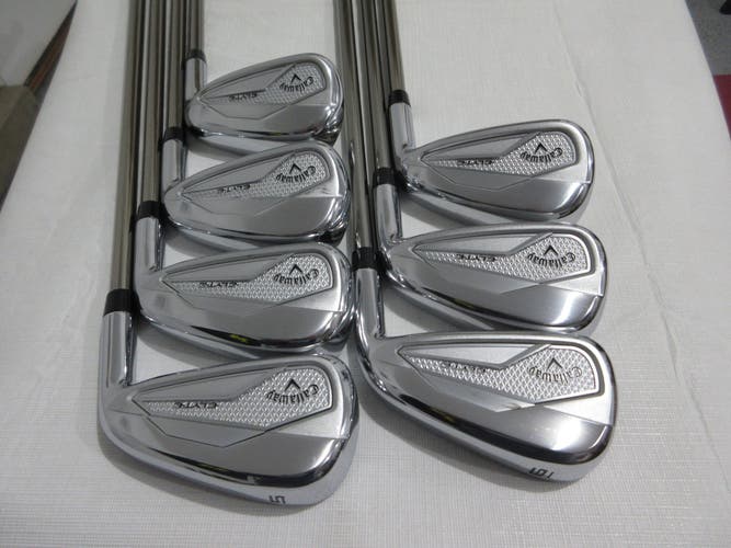 Callaway Elyte Iron Set - 5-PW, AW - Mamiya 460 ESX F3 Regular Flex Graphite