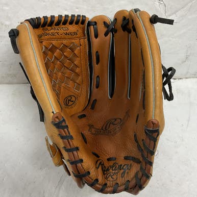 Used Rawlings The Mark of a Pro RBG4 Baseball Glove RH Throw Brown And Black 13" 11855-S000201587
