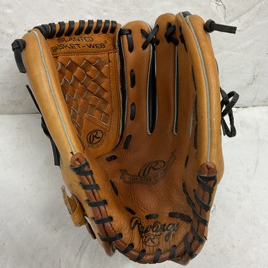 Used Rawlings The Mark of a Pro RBG4 Baseball Glove RH Throw Brown And Black 13" 11855-S000201587