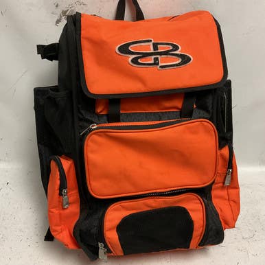 Used BoomBah SUPERPACK BB/SB Player Carry Bag Black And Orange 11855-S000201584