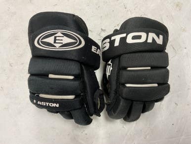 Used Easton SYNERGY 50 Youth Gloves Black 8" *As-Is* 11855-S000201577