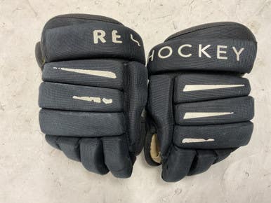 Used Pure Hockey Youth Gloves Black 8" 11855-S000201574