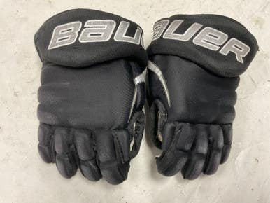 Used Bauer PRODIGY Youth Gloves Black 8" 11855-S000201571