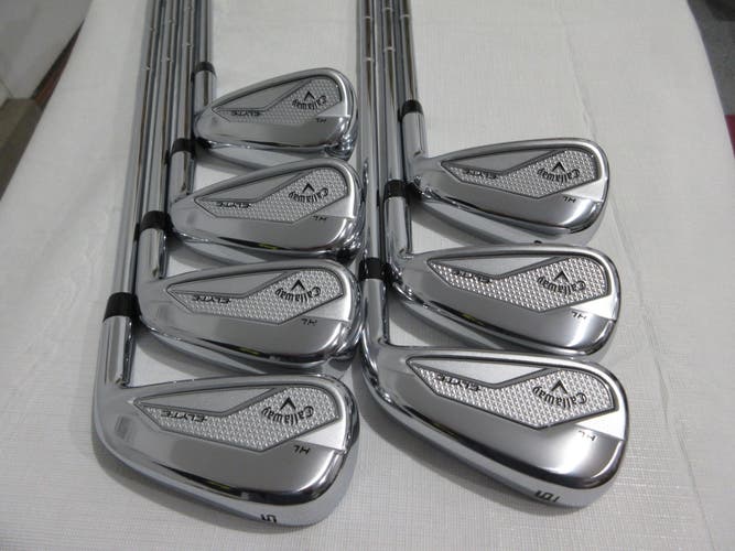Callaway Elyte HL Iron Set - 5-AW - DG Mid 100 S300 Stiff Steel - Uncut - NEW