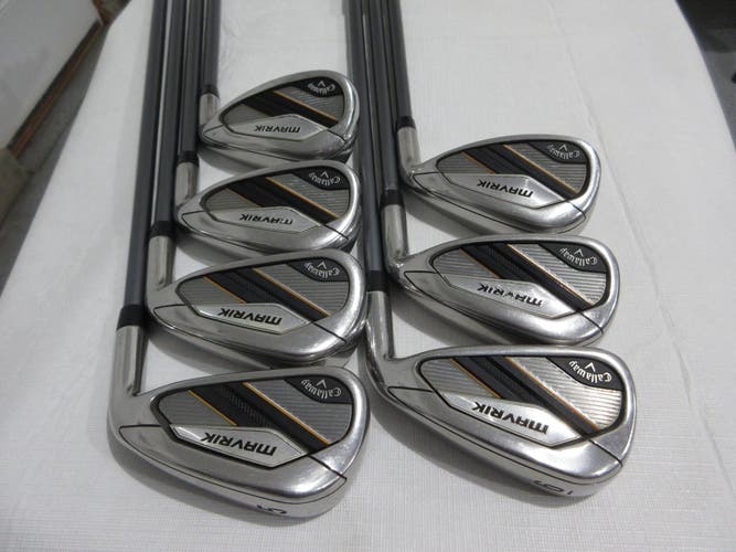 Callaway Mavrik Iron Set - 5-PW, AW - Regular Flex Graphite