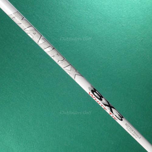 TOUR ISSUE Matrix Ozik 8X3 White Tie First Run .335 SG Strong 40.5" Pulled Shaft