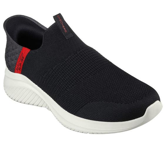Skechers Ultra Flex 3.0 Viewpoint 232451-BKRD Men's 7D Black Casual Shoes NCZ214