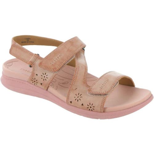 Cobb Hill Tala Asym Sandals Women's US 10B Light Rose 3-Adjustable Straps NCZ315