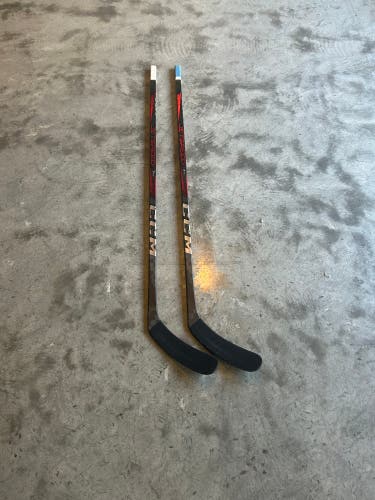 *2 PACK* Senior CCM JetSpeed FT7 Pro Left Hand Hockey Stick P29 85 Flex (Used)
