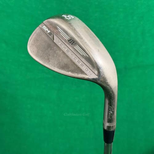 Titleist Vokey SM8 Brushed Steel 60-10S 60 Lob Wedge Vokey Design Wedge Flex