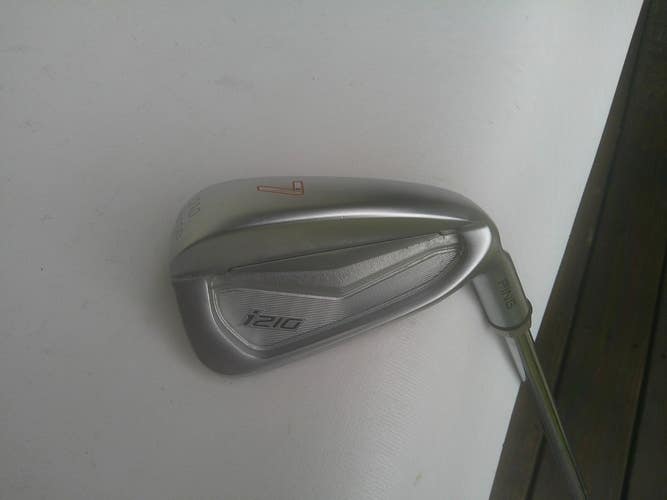 Ping Orange dot i210 7-Iron Demo/Fitting Club w/ CFS Stiff Flex Shaft