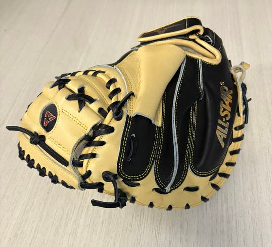 (Pro issue) All Star CM3000SBT RH Catcher's Baseball Glove 33.5" (New)