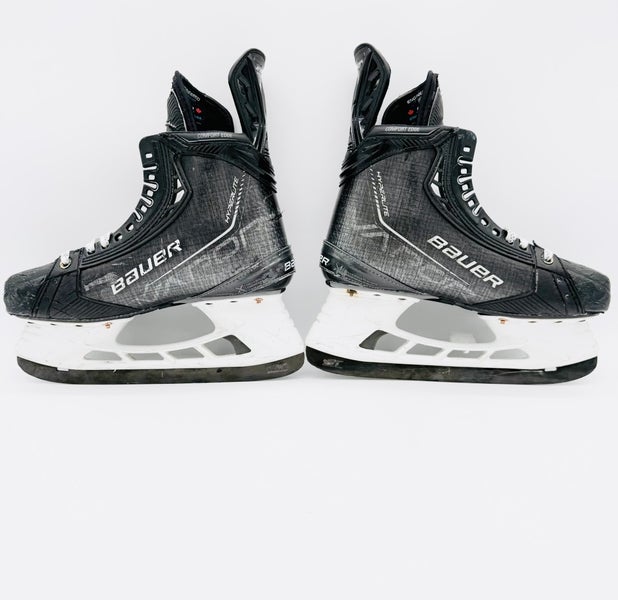 Custom NCAA Stock Black Bauer Vapor Hyperlite Hockey Skates-7 Fit 2-263-BladeTech