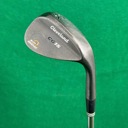 Cleveland CG15 Black Pearl 52-10 52 Gap Wedge Cleveland Traction Wedge Flex
