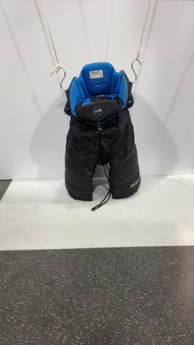 Bauer Used Large Black Junior Hockey Pants