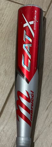 2023 Marucci CAT X Composite USSSA Certified Bat (-10) 18 oz 28" (Used)