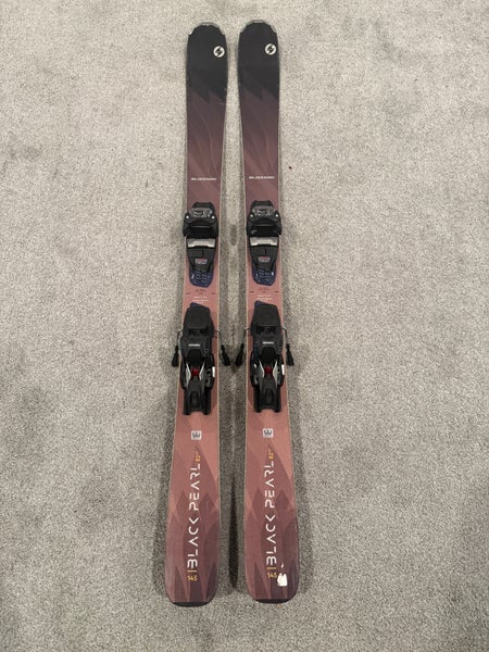 Women's Blizzard Black Pearl 88 145 cm All Mountain Skis With Marker 11 bindings