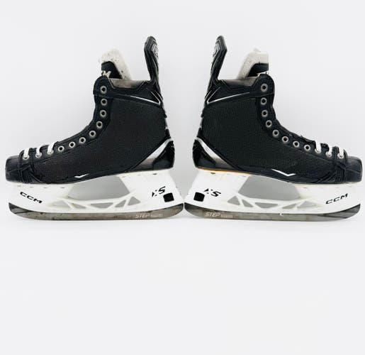 Custom Joseph Cecconi Black CCM 80k Hockey Skates-11 E/A-295-Step BlackSteel