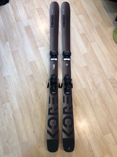 2023 Men's 177cm HEAD Kore 87 Skis | Tyrolia ATTACK 14 GW Bindings (Used)