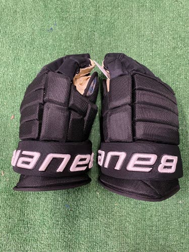 Black Senior Bauer Pro Series Gloves 15" (New)