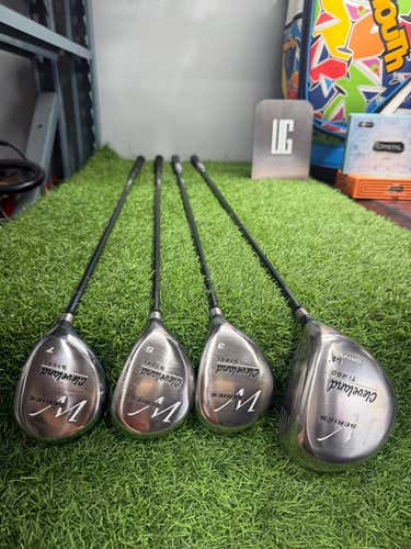 Cleveland - W Serie - 3Fw+ 5Fw + 7Fw + Driver 14* - Graphite - Lady Flex - RH