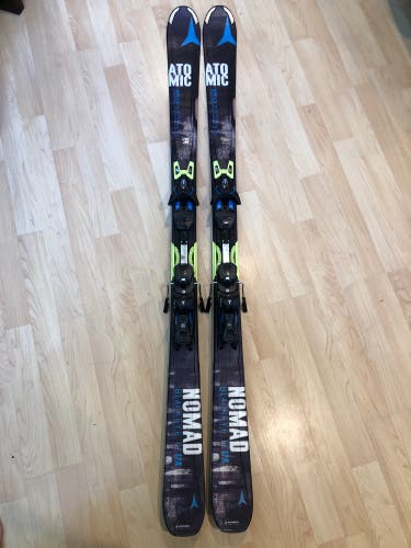 2014 Men's 174cm Atomic Nomad Blackeye Ti Skis | Atomic X 12 W Bindings (Used)