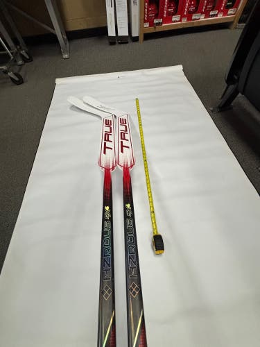 Senior True HZRDUS 9x4 Regular Goalie Stick 25.5" Paddle (2-pack)