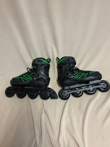 Papasion Inline Skates Regular Width Size adjustable 4-7 (Used)
