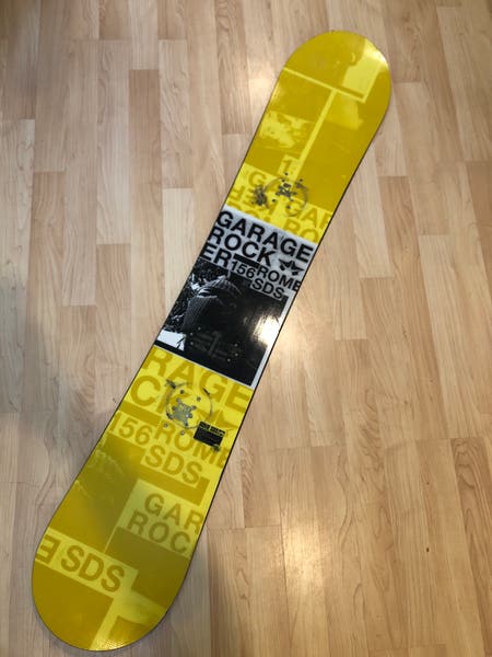 2010 rome snowboards 2010 Men's 156cm Rome Garage Rocker Snowboard | Without Bindings (Used) |  SidelineSwap