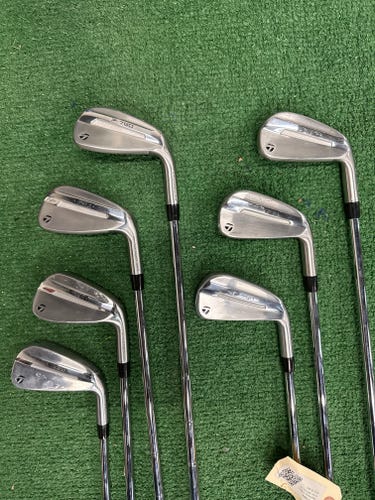 TaylorMade P790 Iron Set | Stiff Flex (2025) | #4-9 PW | Dynamic Gold S300 Shaft