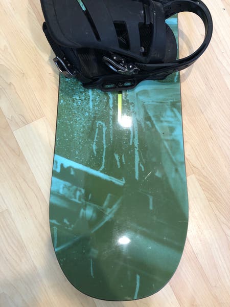 2015 Men's 158cm Burton Descendant Snowboard | Burton Mission Bindings  (Used) | SidelineSwap | Buy and Sell on SidelineSwap