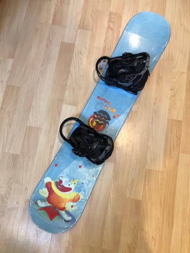 Kid's 123cm Morrow Unit Snowboard | Burton Custom Grom Bindings (Used)