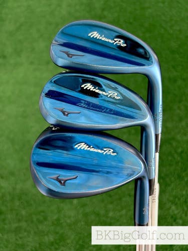 Mizuno Pro T-1 Blue Ion 3 Wedge Set (50, 54, & 58 Degrees)