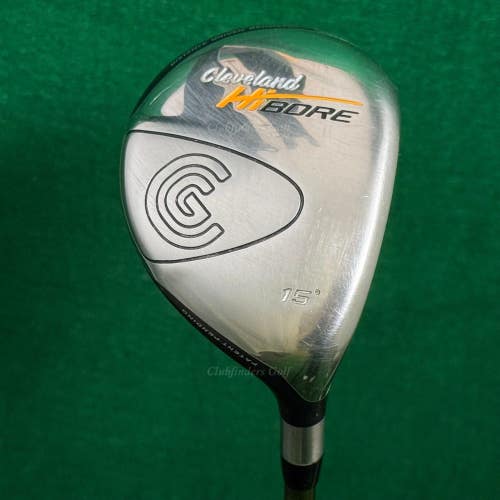Cleveland HiBore 15 Fairway Wood Aldila Prototype 75-S 350 Graphite Stiff