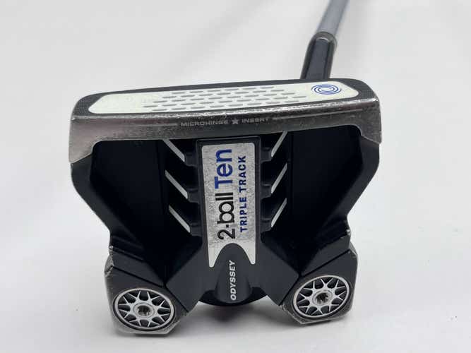 Odyssey 2-Ball Ten Triple Track Putter 35" Superstroke Pistol 1.0 Mens RH