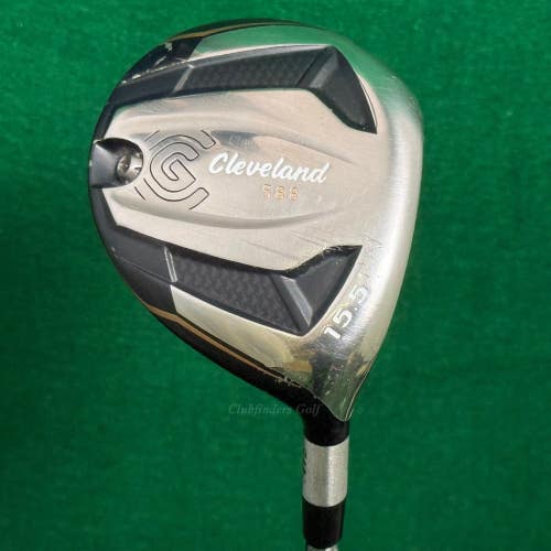 Cleveland 588 15.5 Fairway Wood 3w Matrix Ozik HD6 Graphite Regular