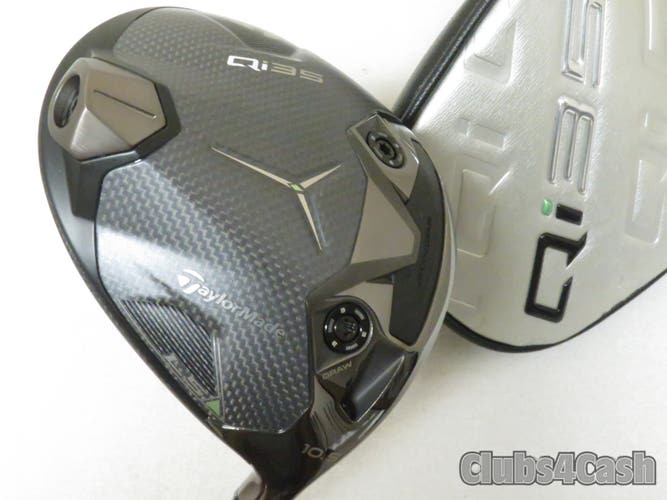 Taylormade Qi35 LS Driver 10.5 Project X Denali Blue 60g 6.5 +The Kingdom Cover
