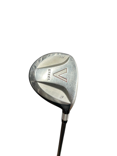 Used Taylormade V STEEL Mens Fairway Wood RH 3 Wood 11375-S000376075