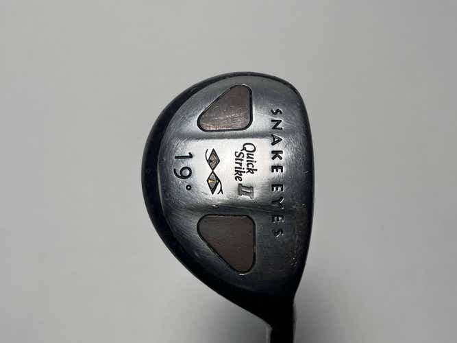Snake Eyes Quick Strike 3 Wedge 19* Regular Graphite Mens RH Midsize Grip