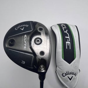 Callaway Elyte Ti 3 Fairway Wood 15* Vanquish 5R Regular Graphite Mens RH HC