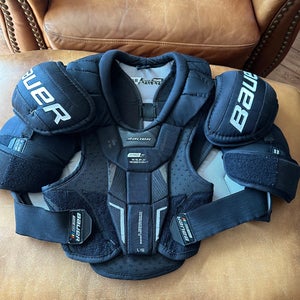 Men's Large Senior Bauer Pro Series Shoulder Pads Pro Stock (Used)