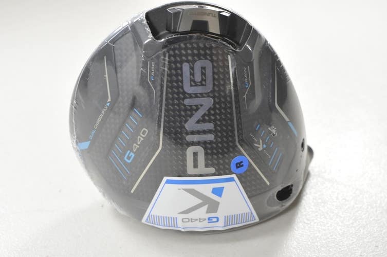 LEFT HANDED Ping G440 K 10.5* Driver Head Only NEW  # 214866