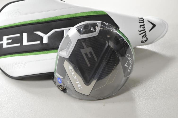 Callaway Elyte X 10.5* Driver HEAD ONLY with Headcover NEW  #214872