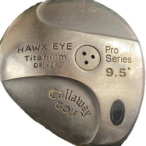 Callaway Hawk Eye Pro Series Ti Driver 9.5 System 60 Regular Graphite 44.5" RH