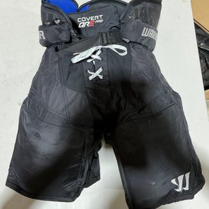 Warrior Covert QRE PRO Pro Stock Hockey Pants Medium Black (Used) 14937