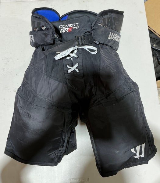 Warrior Covert QRE PRO Pro Stock Hockey Pants Medium Black (Used) 14937