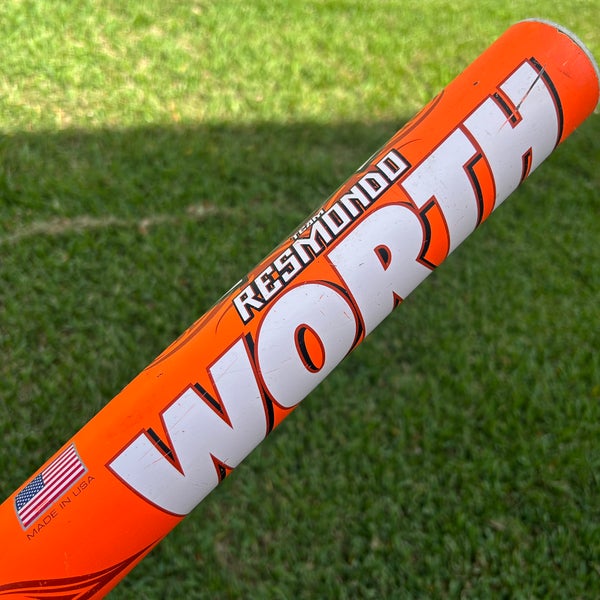 Worth Resmondo SB4RUS Slowpitch Softball Bat 34/27 Max End Load USSSA 100th Ann.