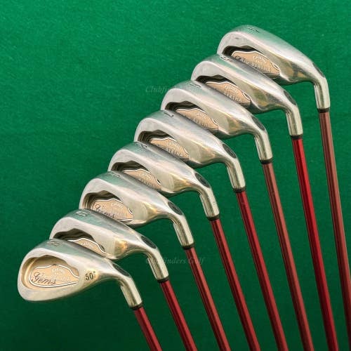 Lady Callaway Big Bertha Gems 4-10,GW Iron Set UST Mamiya iRoD Graphite
