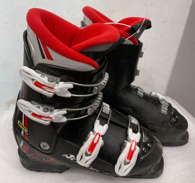 Mondo 24 & 24.5 Kid's Nordica All Mountain GPTJ Ski Boots (Used) (SY2902)